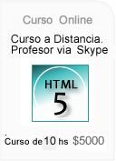 curso diseñador web html 5