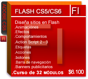 curso de diseño web con el programa flash 