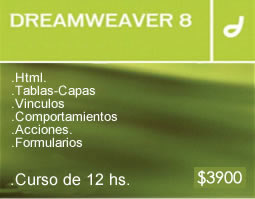 Cursos Dreamweaver