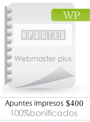 CURSO DE DISEÑO WEB PROFESIONAL WEBMASTER PLUS