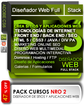 curso de diseño y desarrollo web 